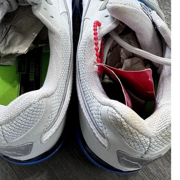 Puma Womens BioRide Gray, White & Blue Athletic cross Country Running Shoe 8.5 - Picture 8 of 8